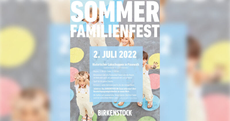 BIRKENSTOCK Sommer-Familienfest