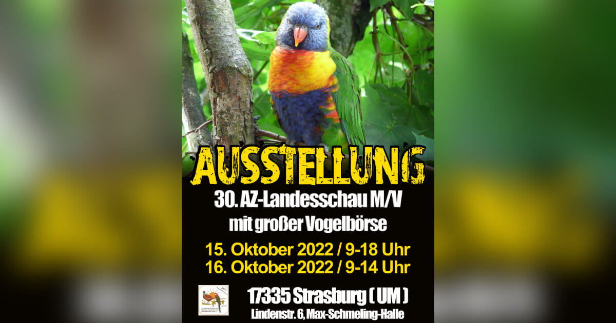 60 Jahre Ziergeflügel und Exoten in Pasewalk und Strasburg | WIR in UER