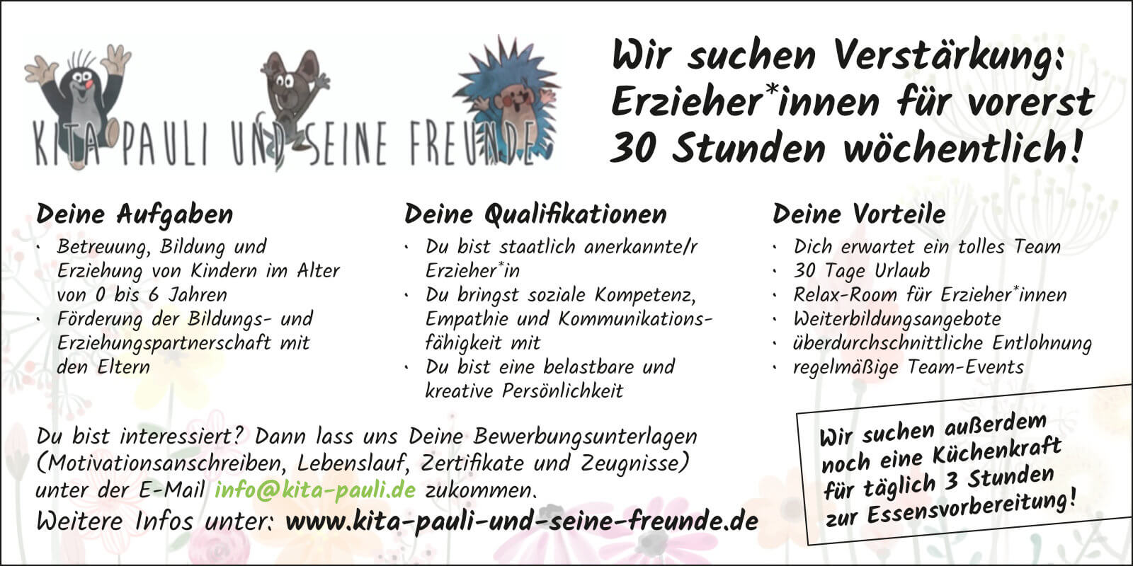 Kita Pauli und seine Freunde