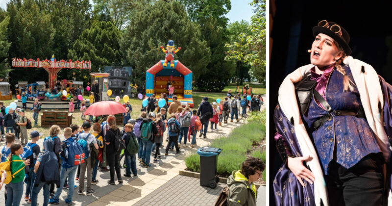 Kinderfest im Park 2022 sowie Robin Hood, Paulina Woitowicz als Wiesel