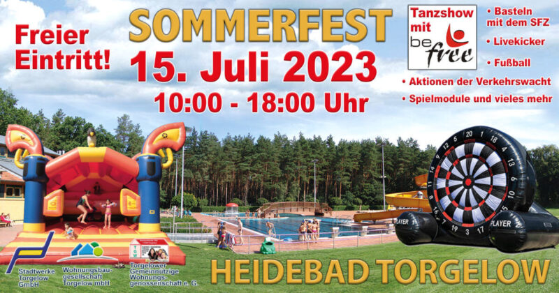 Sommerfest im Heidebad Torgelow