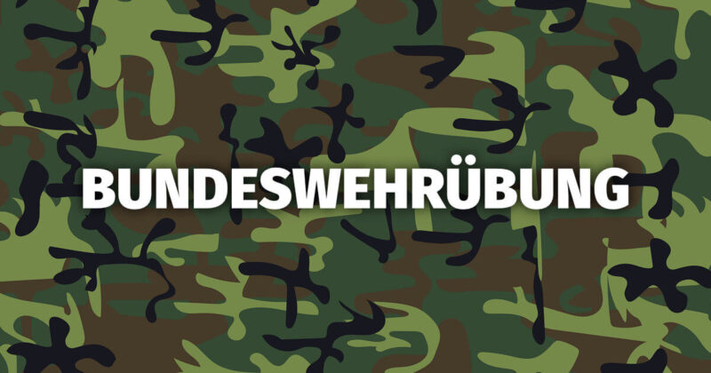 Bundeswehrübung