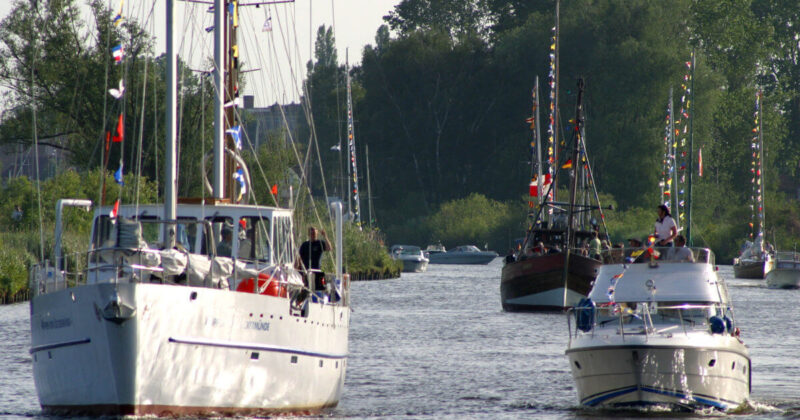 Rollisegler Wappen von Ueckermünde