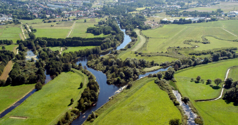 Luftbild von Eggesin