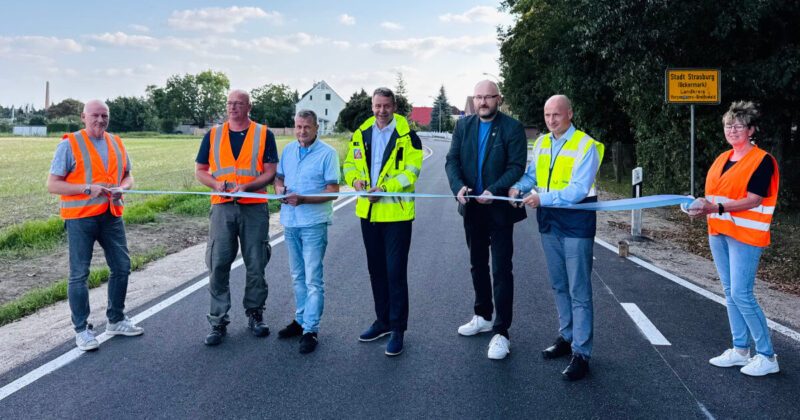 Freigabe erster Bauabschnitt Kreisstrasse VG 65