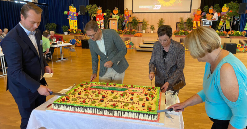 80 Jahre Volkssolidarität Geburtstagstorte