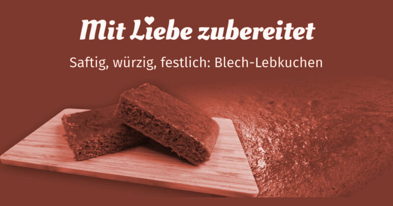Blech Lebkuchen