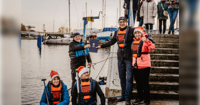 Ueckerdrachen Spendenübergabe