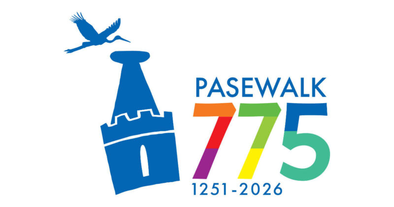 775 Jahre Pasewalk Logo